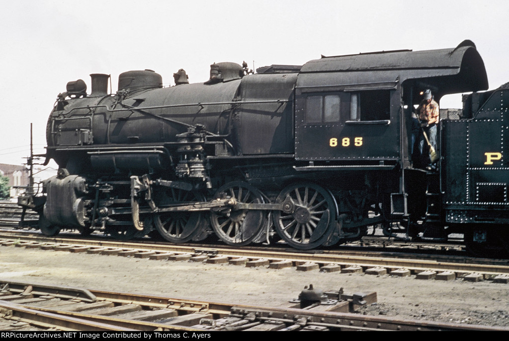 PRR 685, H-9S, #1 of 6, 1957